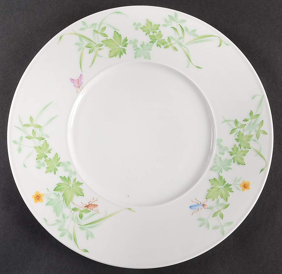 Fleur Estivales Dinner Plate by KPM-1