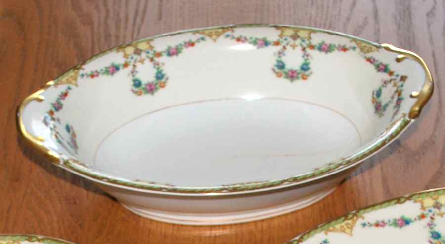KIK68 9" Oval Vegetable Bowl by Kikusui-1