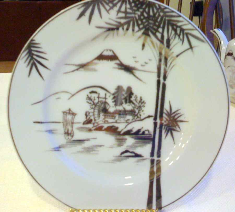KUT344 Dinner Plate by Kutani-1