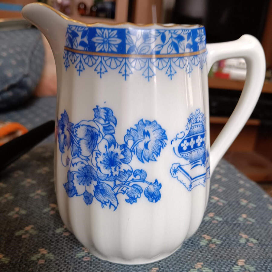 China Blau Creamer by Kahla-1