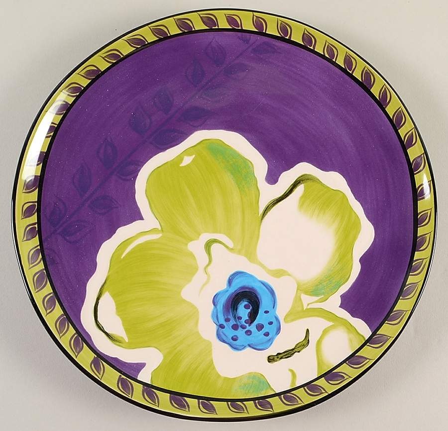 Happiness Dinner Plate by Kathy Davis-1