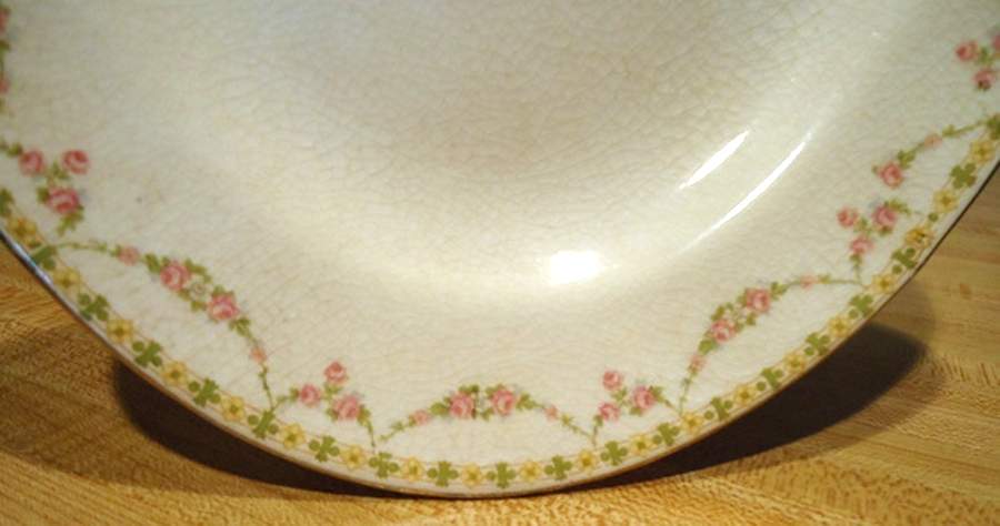 KNO1223 14" Oval Serving Platter by Edwin Knowles-1