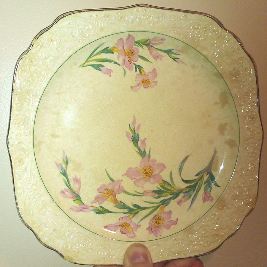 KNO1224 Salad Plate by Edwin Knowles-1