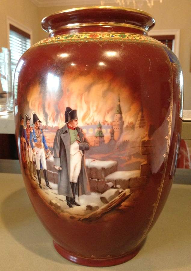 JKW72 10" Vase by JKW Bavaria-1
