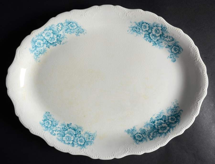 KTK200 15" Oval Serving Platter by Knowles, Taylor & Knowles-1