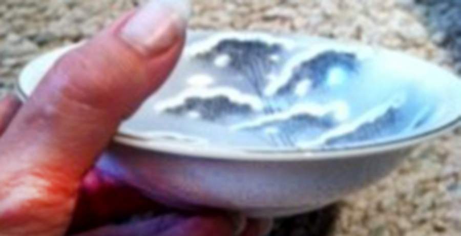 KUT359 Fruit/Dessert (Sauce) Bowl by Kutani-1