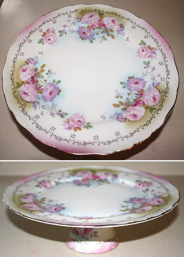 KPM280 Footed Cake Plate by KPM-1
