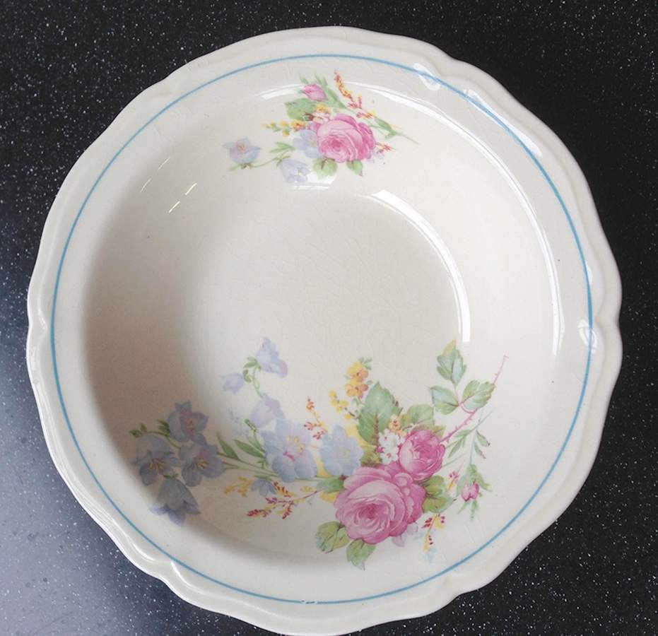 KNO1234 Rim Cereal Bowl by Edwin Knowles-1