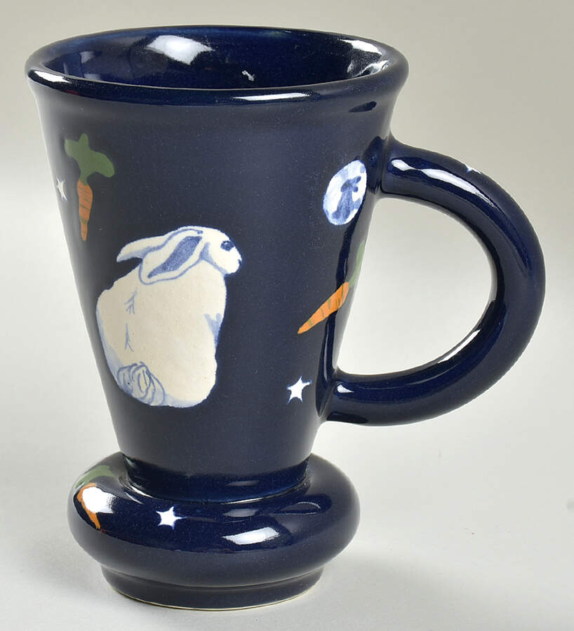 Rabbits Mug by Karen Howell-1