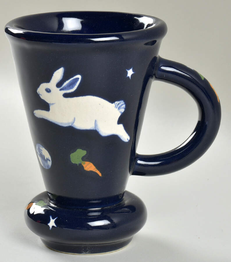 Rabbits Mug by Karen Howell-1
