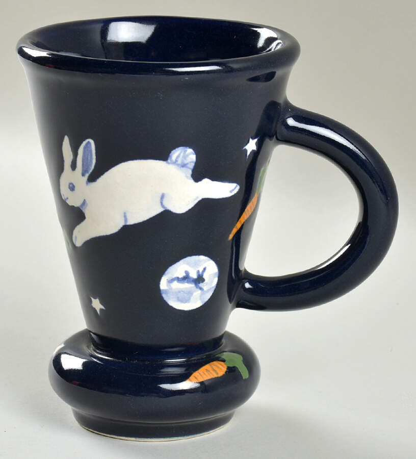 Rabbits Mug by Karen Howell-1