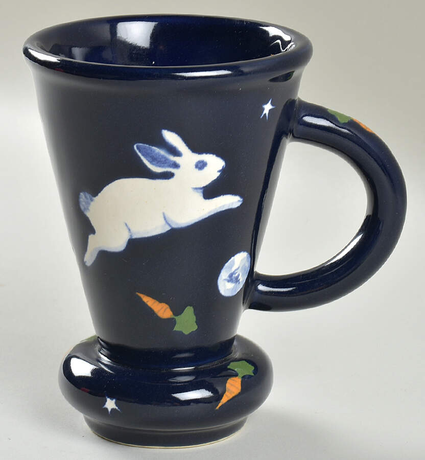 Rabbits Mug by Karen Howell-1