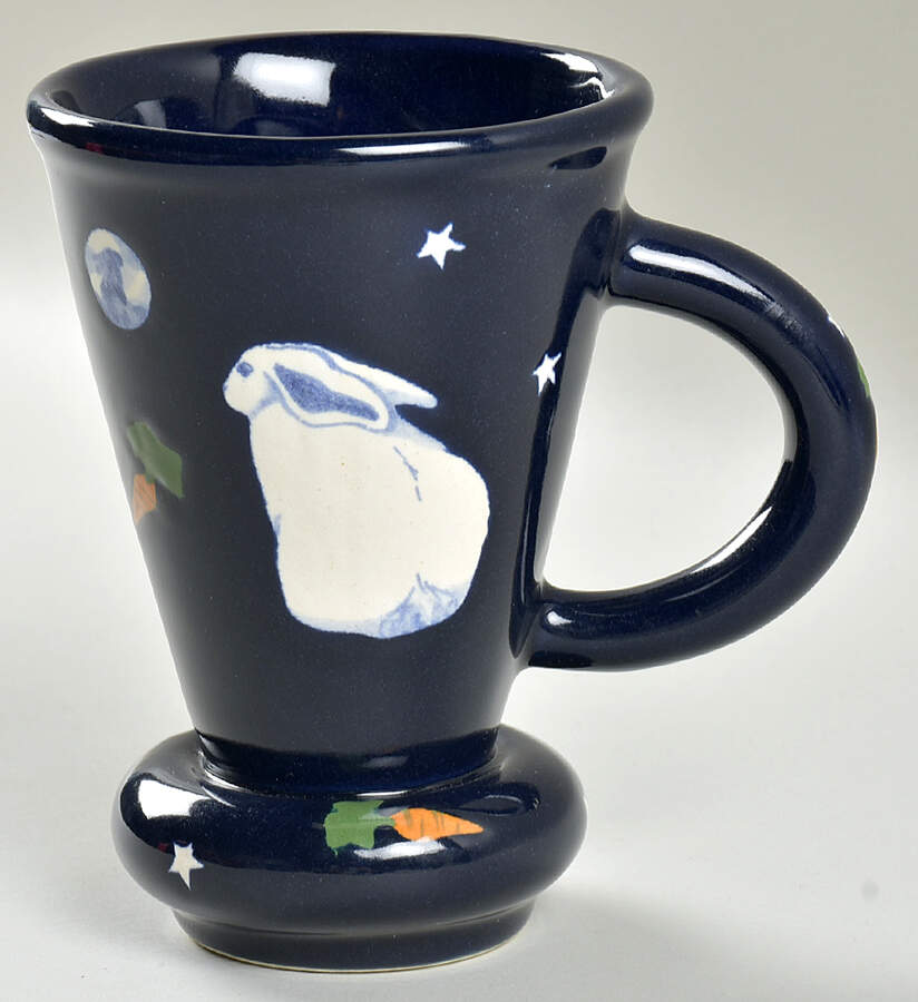 Rabbits Mug by Karen Howell-1