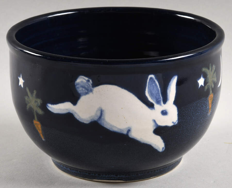 Rabbits 6" All Purpose Bowl by Karen Howell-1