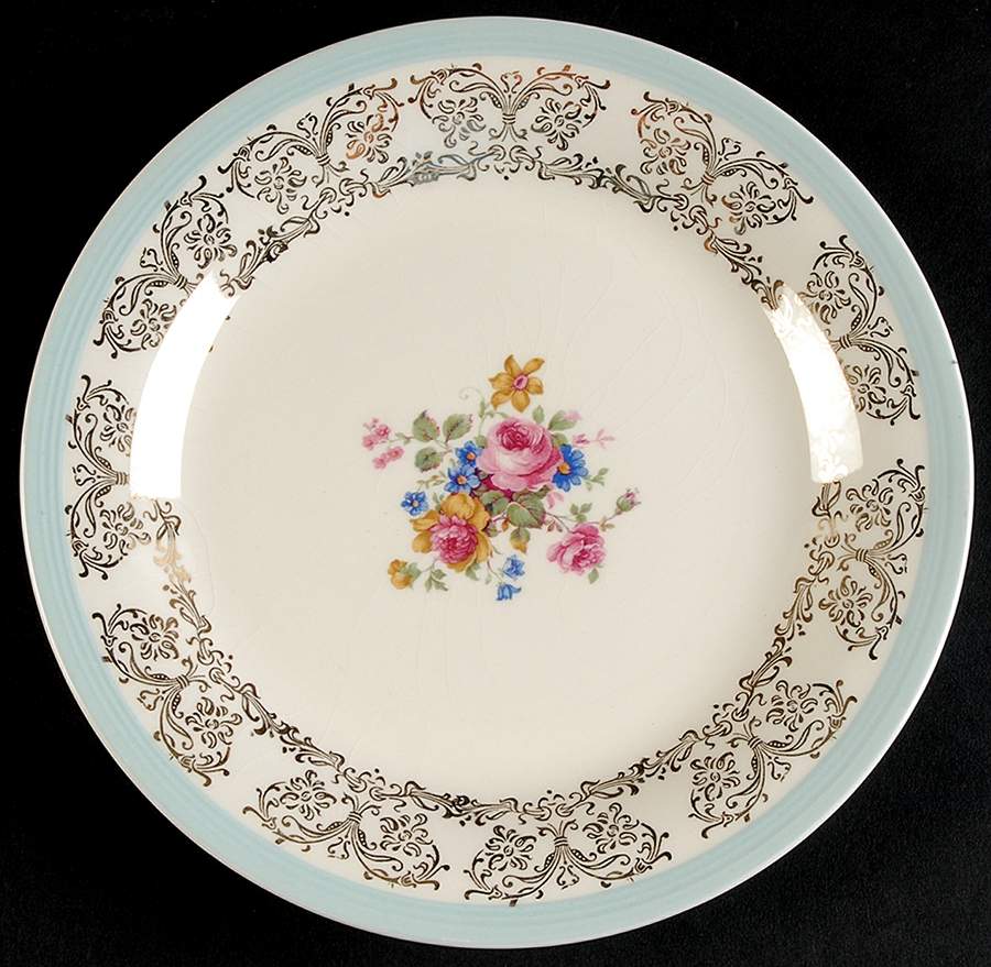 KNO1239 Salad Plate by Edwin Knowles-1
