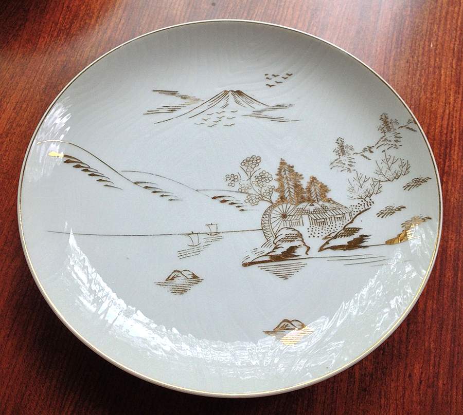 KUT372 Dinner Plate by Kutani-1