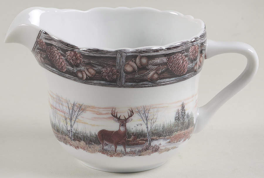 Hunting Lodge, The Creamer by Franklin Mint-1