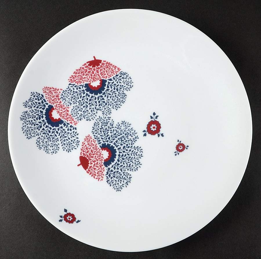 Tao Garden Dinner Plate by Kenzo-1