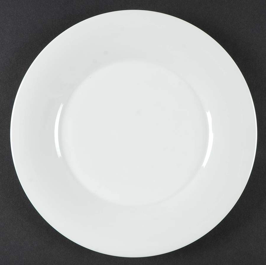 Berlin White Luncheon/Salad Plate by KPM-1