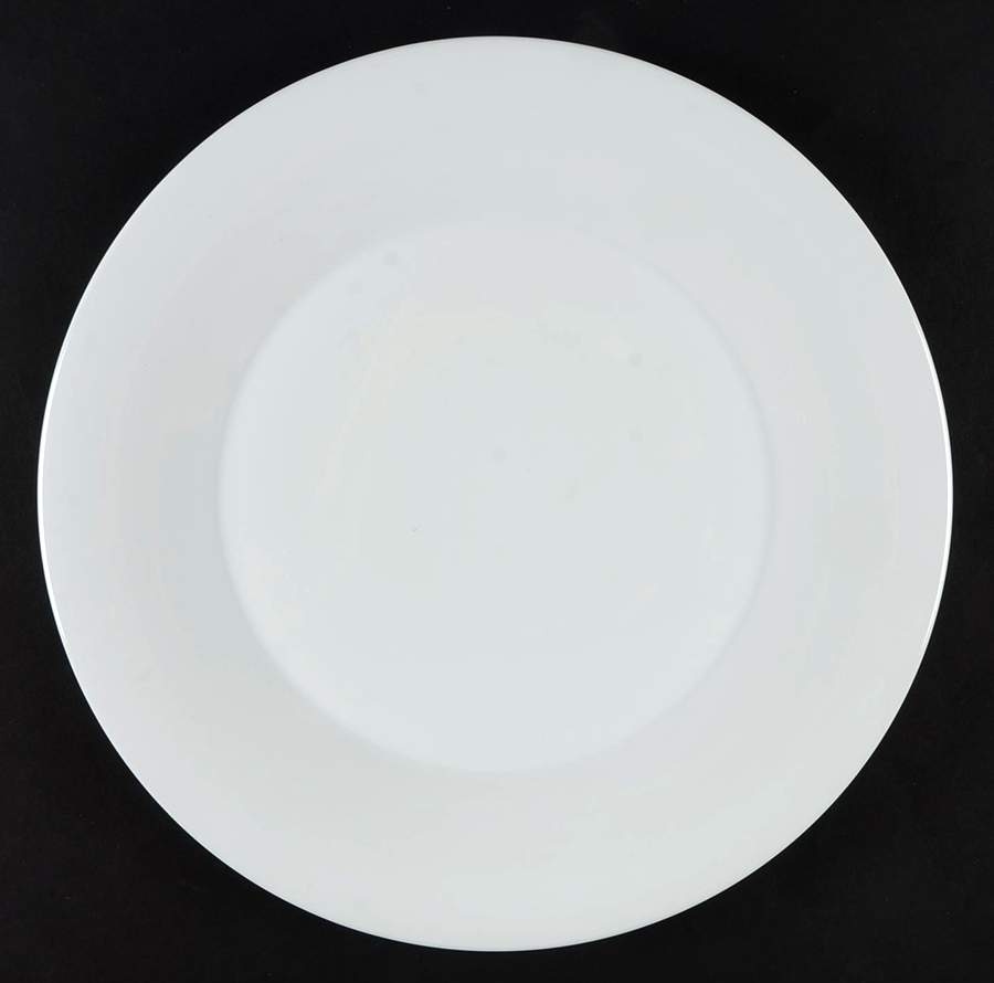 Berlin White Dinner Plate by KPM-1