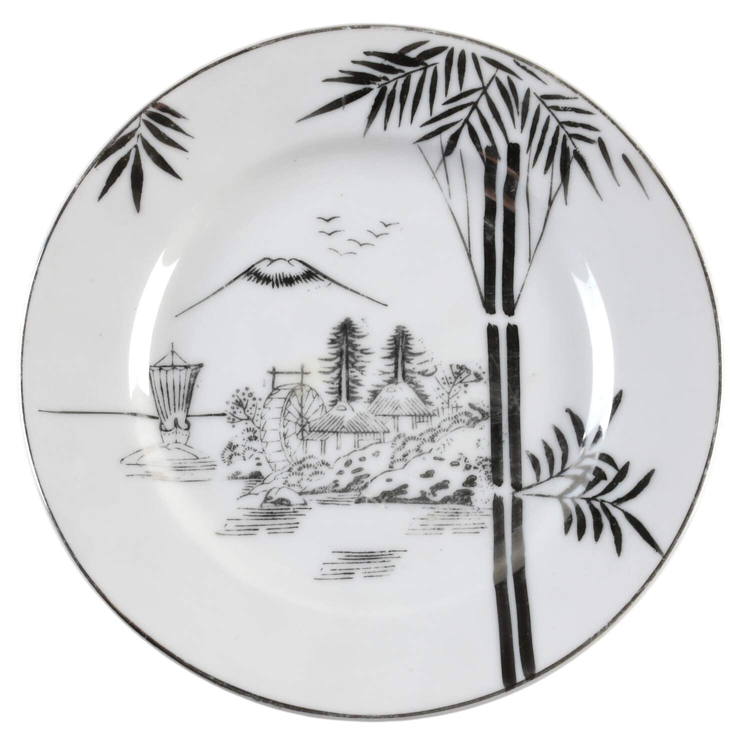 KUT378 Bread & Butter Plate by Kutani-1
