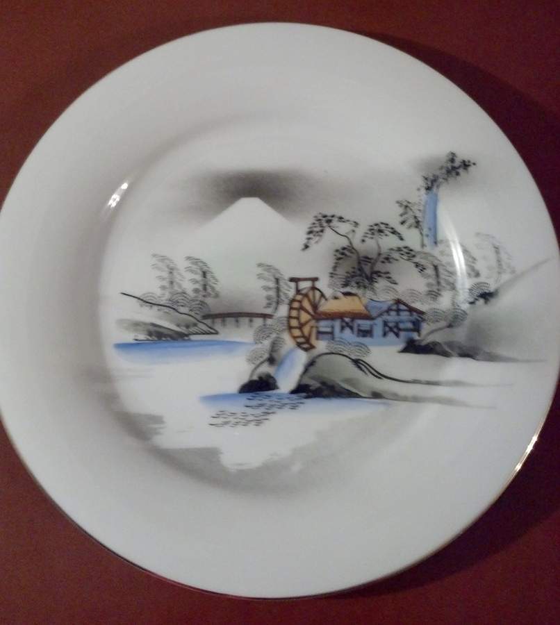 KUT379 Dinner Plate by Kutani-1