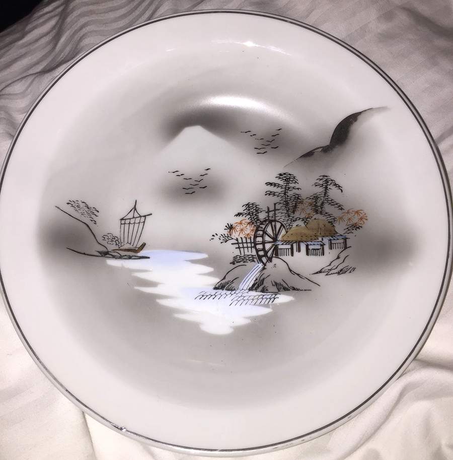 KUT386 Dinner Plate by Kutani-1
