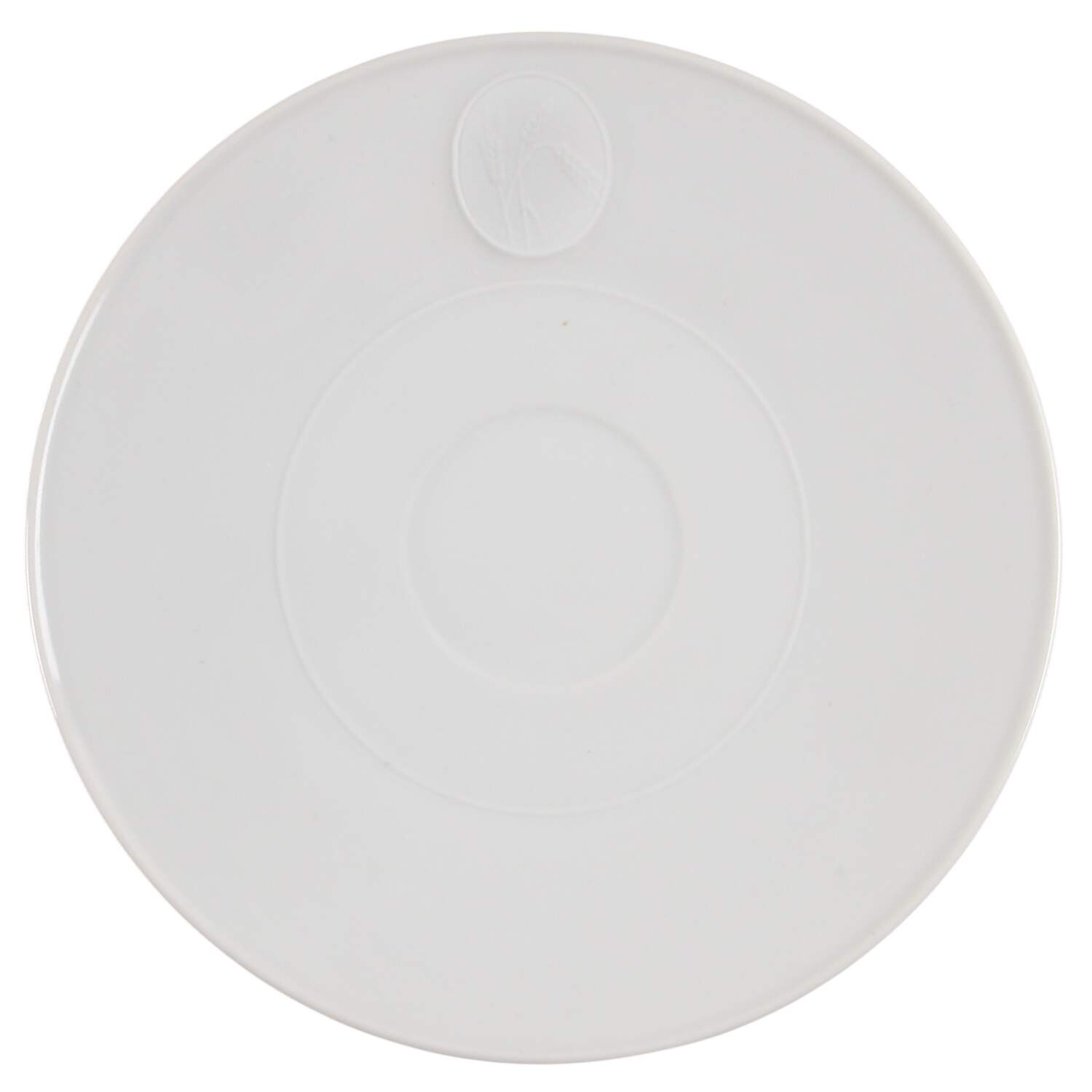Urania White Saucer by KPM-1