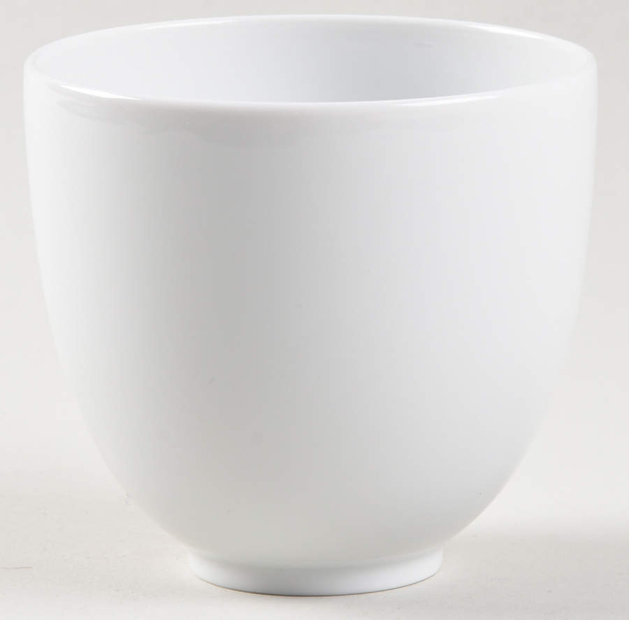 Urbino White Asian Teacup by KPM-1