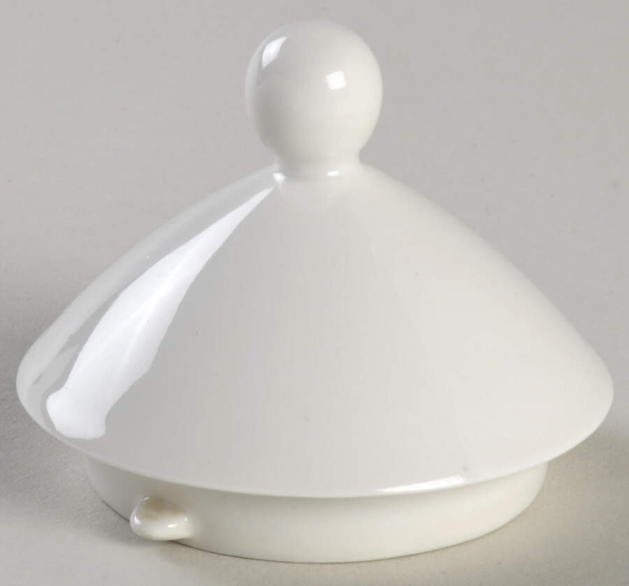 Urbino White Lid for Coffee Pot by KPM-1