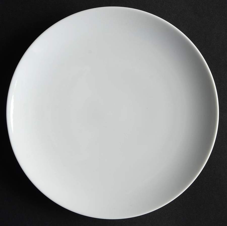 Urbino White Salad Plate by KPM-1