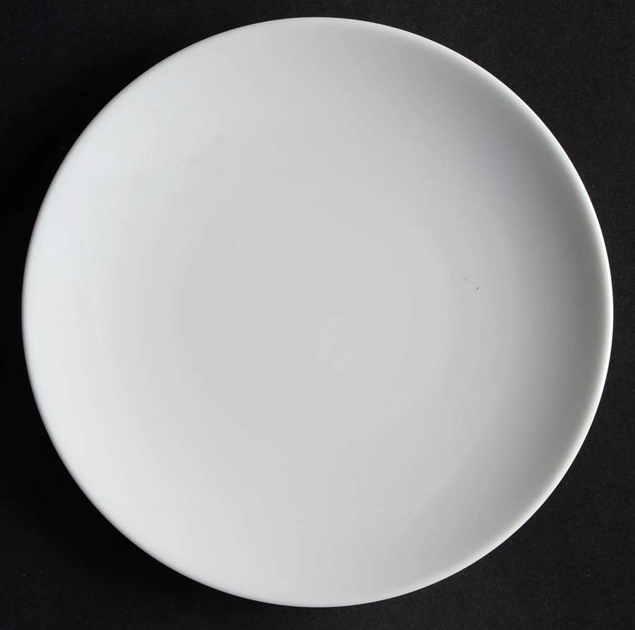 Urbino White Bread & Butter Plate by KPM-1