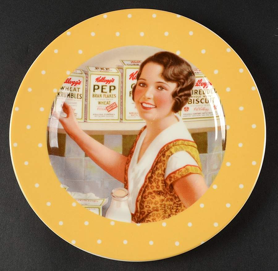 Vintage Salad Plate by Kellogg's-1