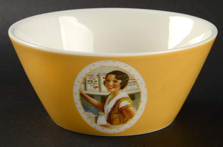 Vintage Coupe Cereal Bowl by Kellogg's-1