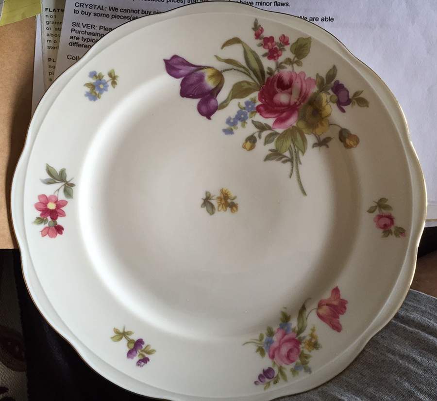 0615 Dinner Plate by KPM-1