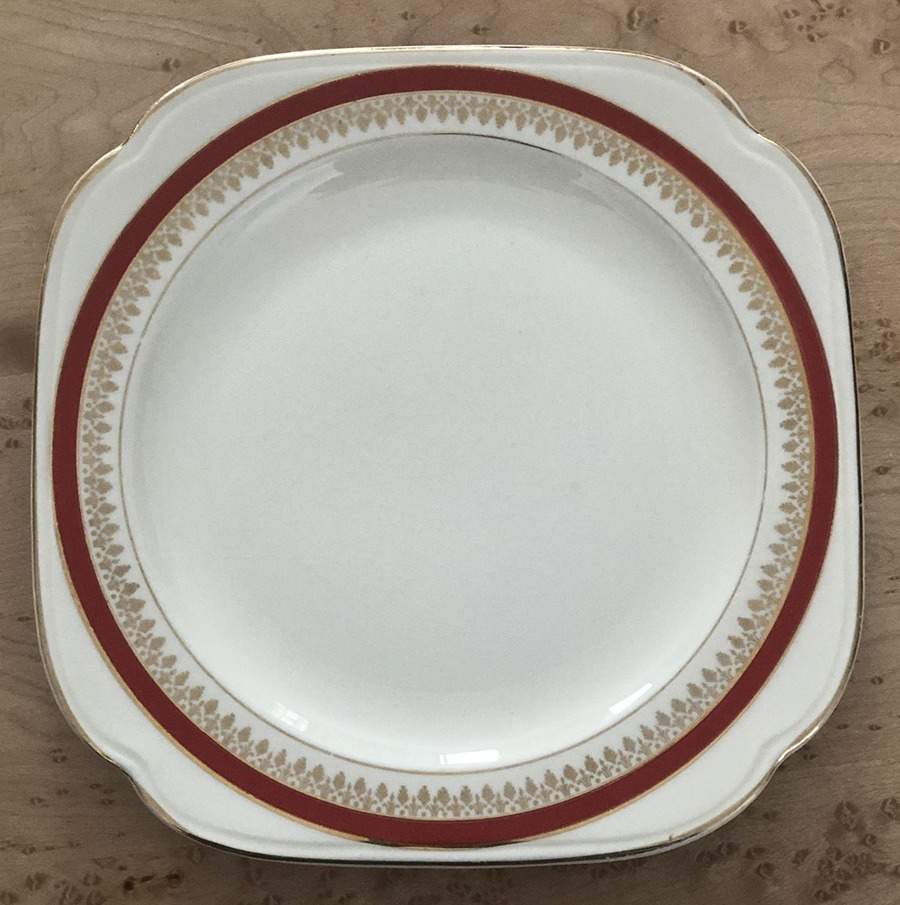 KNO1288 Square Salad Plate by Edwin Knowles-1