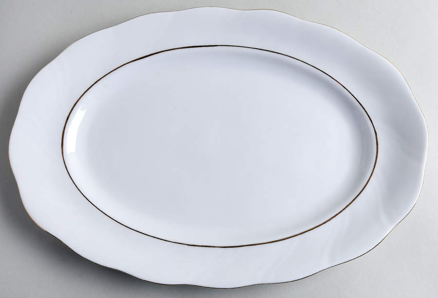 KRA2 13" Oval Serving Platter by Korona (Poland)-1
