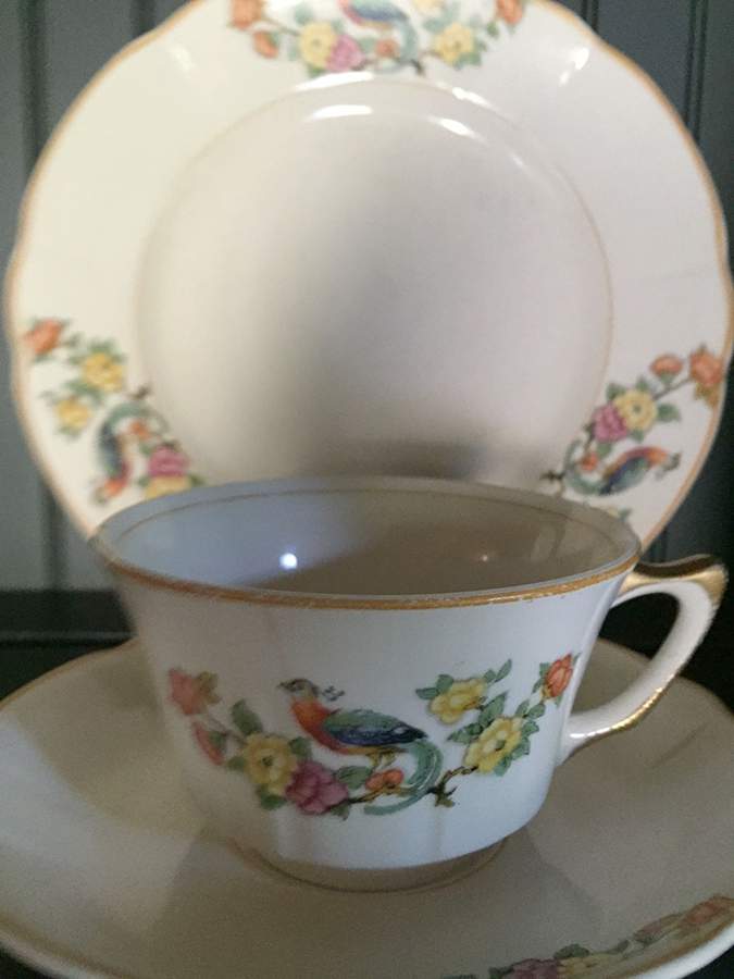 KTK231 Flat Cup & Saucer Set by Knowles, Taylor & Knowles-1