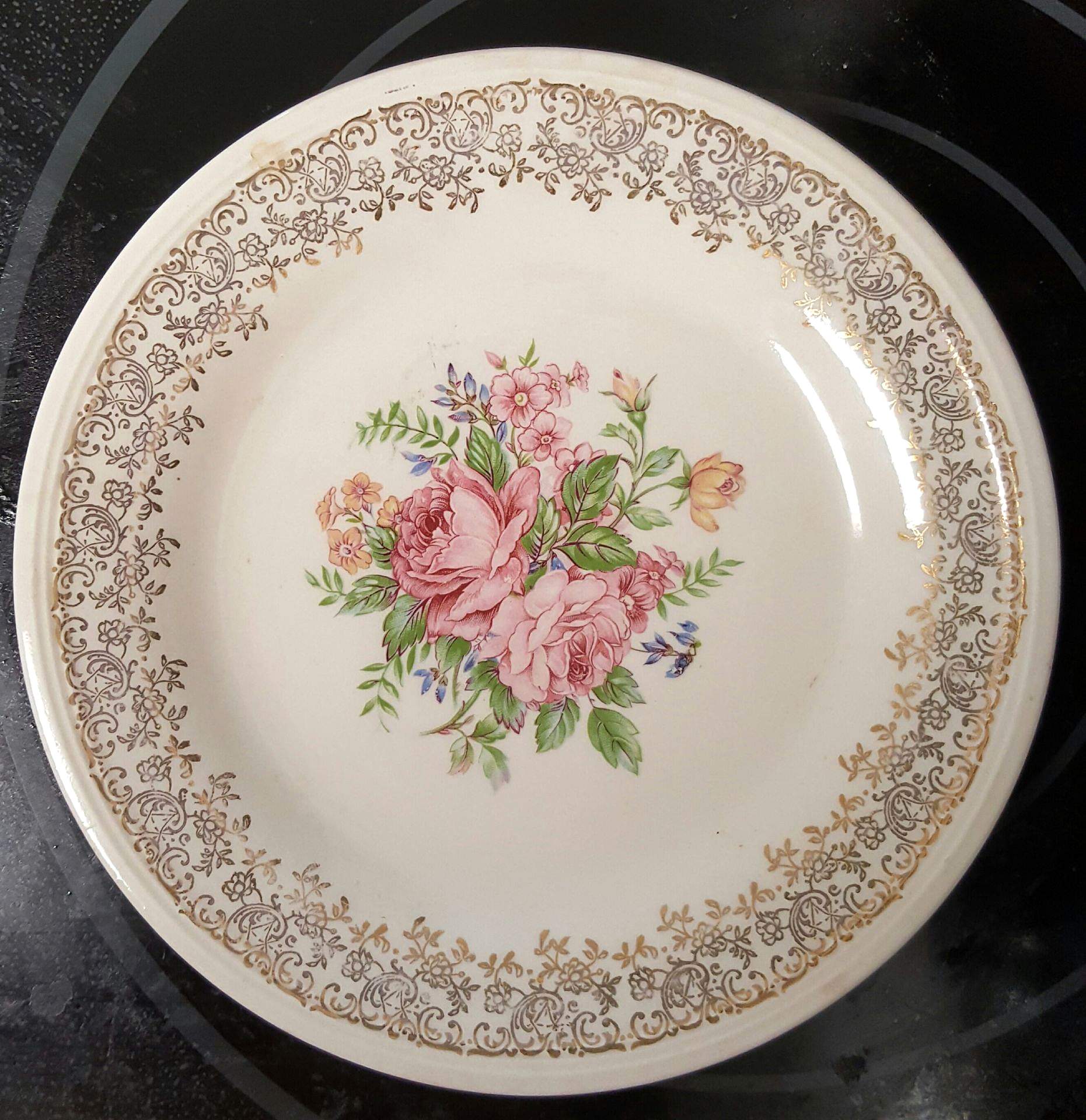 KNO1295 Salad Plate by Edwin Knowles-1