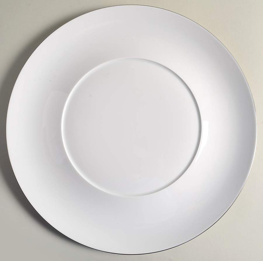 Berlin (Platinum Trim) Service Plate (Charger) by KPM-1