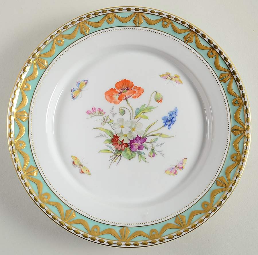Decor 73 (Kurland) Dessert Luncheon Plate by KPM-1