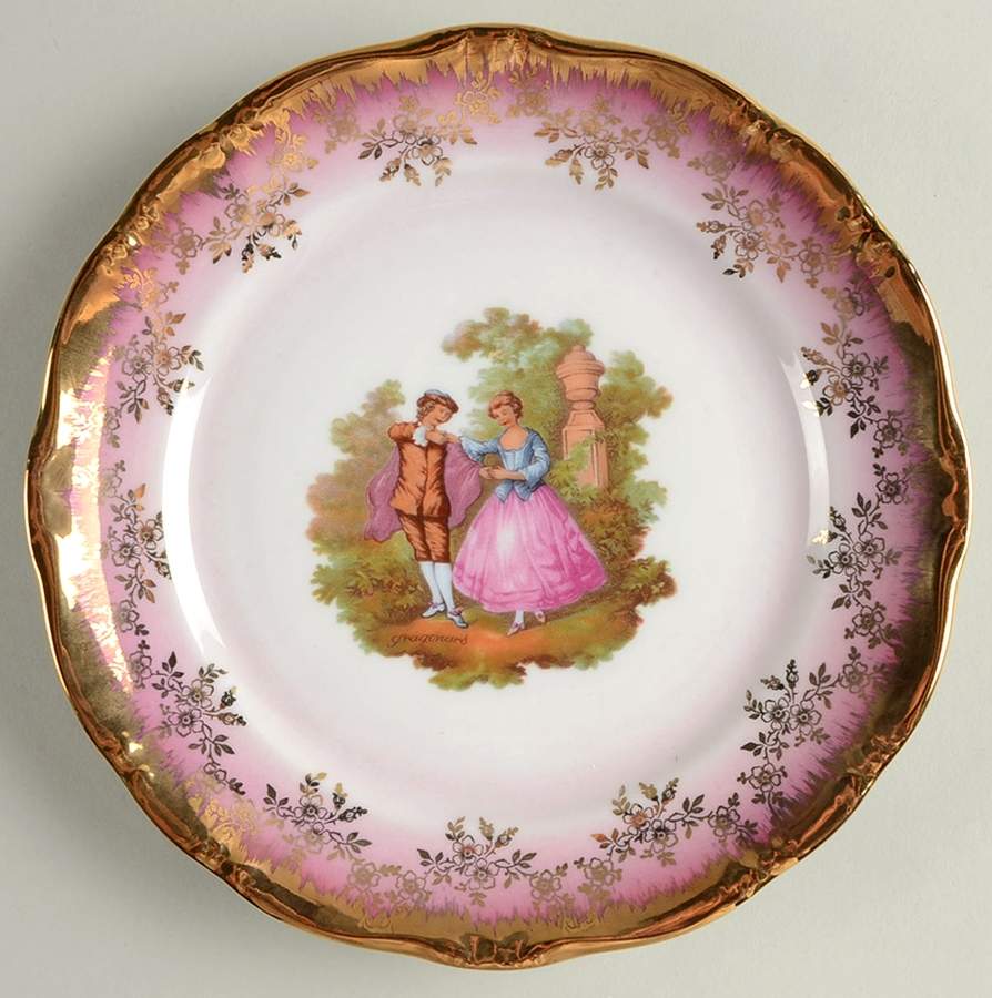 KU2 Red Salad Plate by Kunst-1
