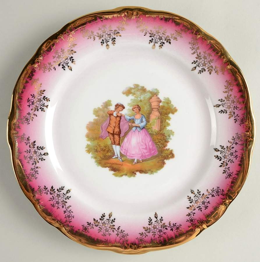 KU2 Red Dinner Plate by Kunst-1