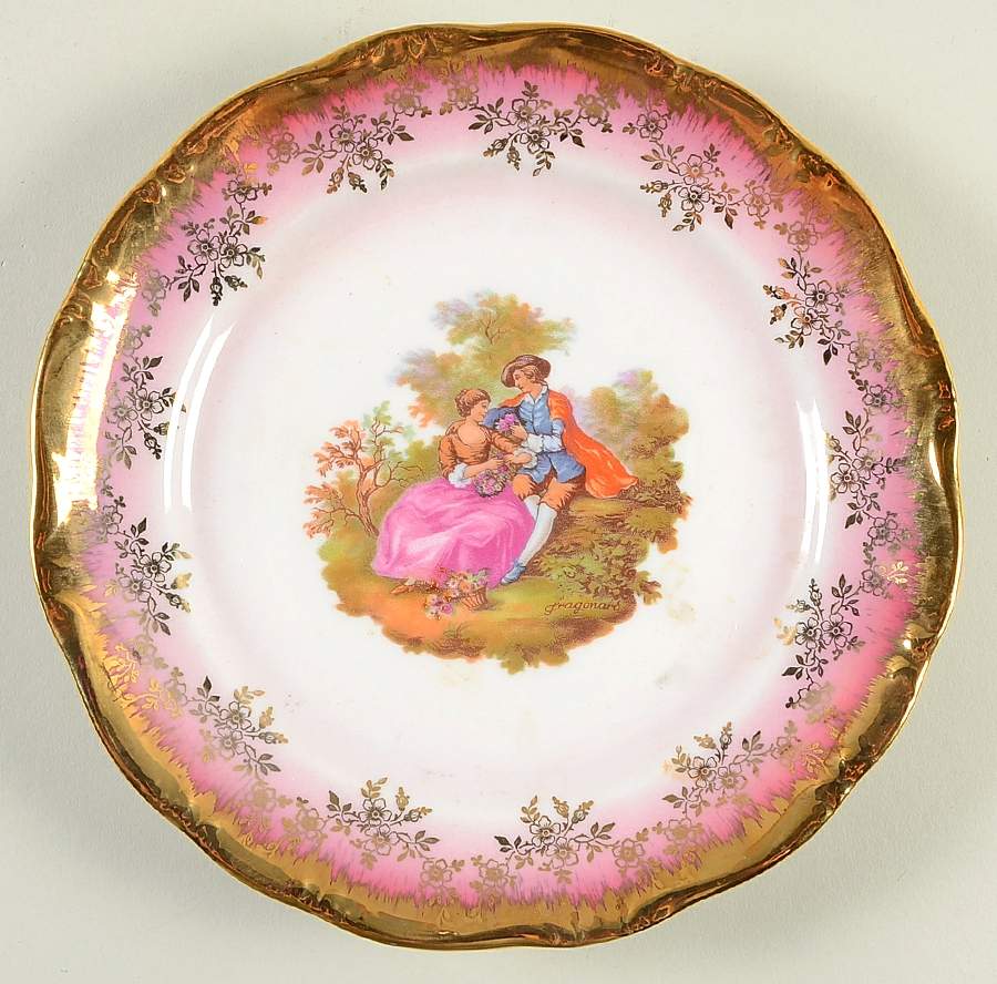 KU2 Red Salad Plate by Kunst-1