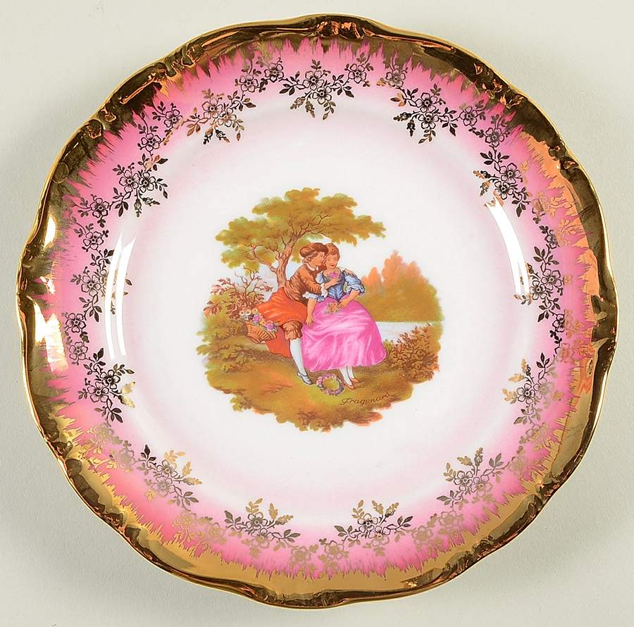 KU2 Red Salad Plate by Kunst-1