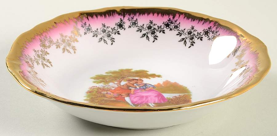 KU2 Red Coupe Soup Bowl by Kunst-1