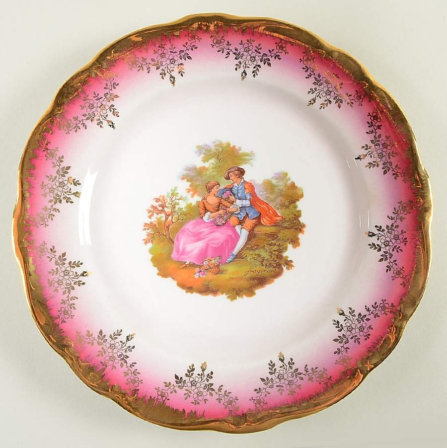 KU2 Red Dinner Plate by Kunst-1
