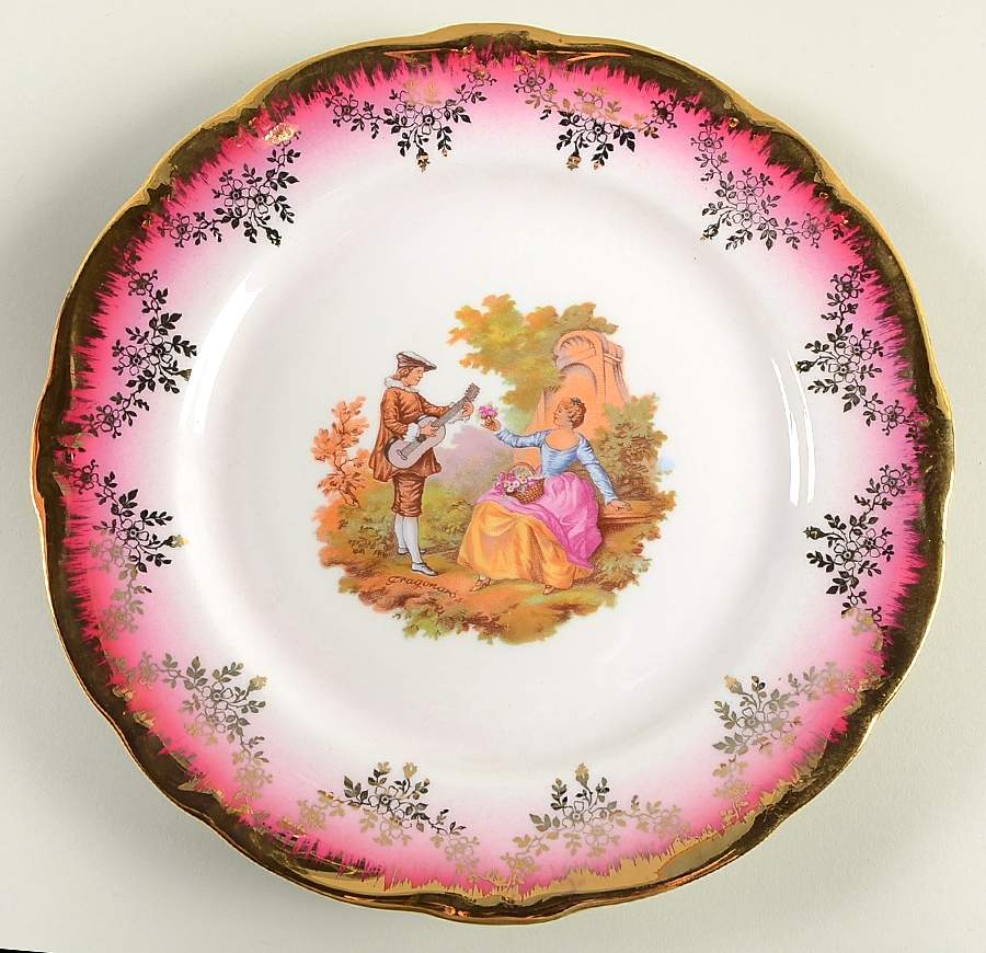 KU2 Red Dinner Plate by Kunst-1