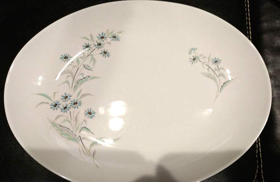 Denville 14" Oval Serving Platter by Kokura-1