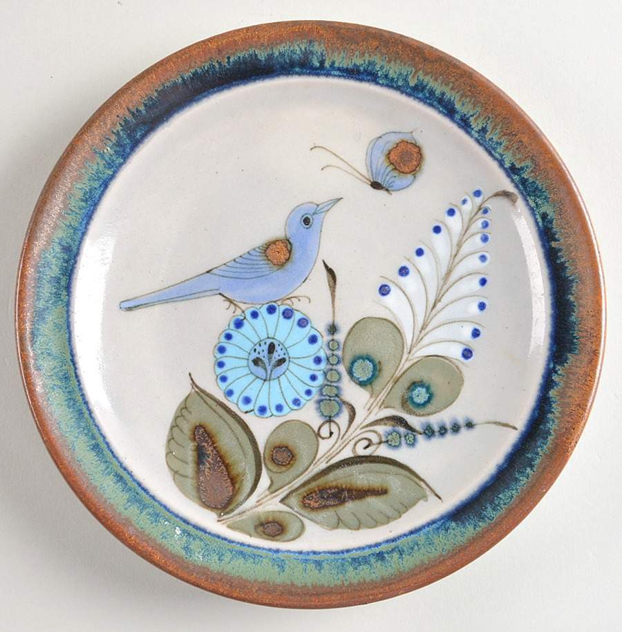 KE17 Salad Plate by Ken Edwards Pottery-1